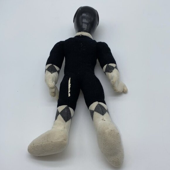 Power Ranger Black Ranger Plush Stuffed Doll Figure 10” Toy - Picture 5 of 9